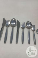 Georg Jensen Sterling Sølv Cypres Bestik Sæt af 96 dele til 12 pers