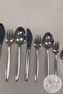 Georg Jensen Sterling Sølv Cypres Bestik Sæt af 96 dele til 12 pers