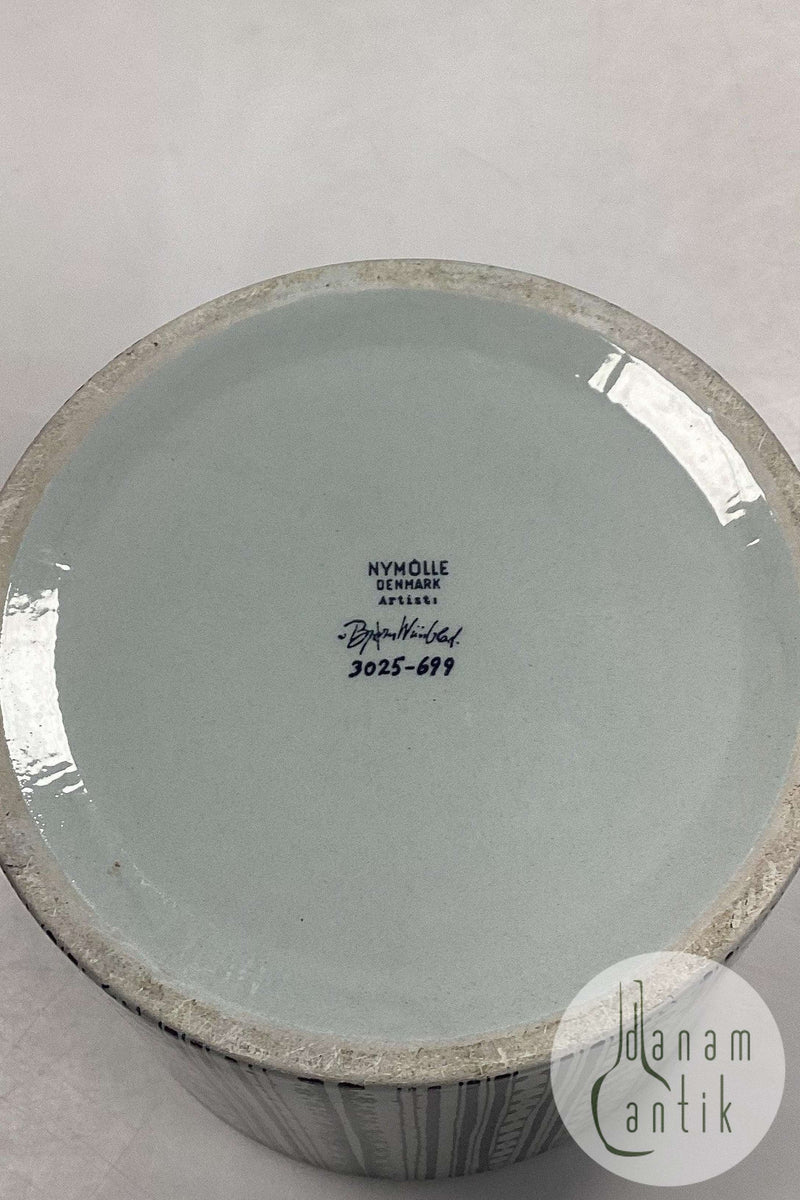 Bjørn Wiinblad Nymølle Flowerpot - Christmas 1981 No. 3025-699