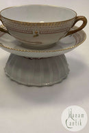 Royal Copenhagen Flora Danica Bouillon Kop med underskål No 20/3612