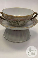 Royal Copenhagen Flora Danica Bouillon Kop med underskål No 20/3612