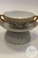 Royal Copenhagen Flora Danica Bouillon Kop med underskål No 20/3612