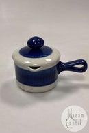 Rörstrand Blå Koka Lille Smørnæb med Låg