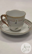 Royal Copenhagen Flora Danica Kaffekop og Underkop No. 20 / 3597