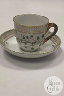 Royal Copenhagen Flora Danica Kaffekop og Underkop No. 20 / 3597