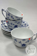 Bing og Grøndahl Sommerfugl 3 x Morgenkop og Underkop No. 476/104