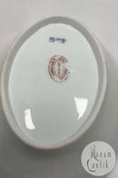 Bing og Grøndahl Art Nouveau Anemone oval skål