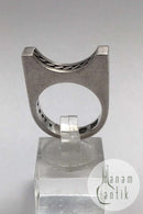 Georg Jensen Sterling Sølv Ring No A106A Andreas Mikkelsen