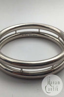 Hans Hansen Sterling Sølv Moderne Dobbelt Armring