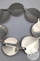 Hans Hansen Sterling Sølv Armlænke (No. 245)