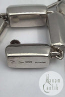 Hans Hansen Sterling Sølv Moderne Halskæde (12 led)