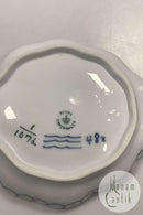 Royal Copenhagen Musselmalet Helblonde Bladformet fad No 1076