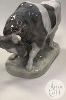 Royal Copenhagen Figur af Tyr på Base No 1195