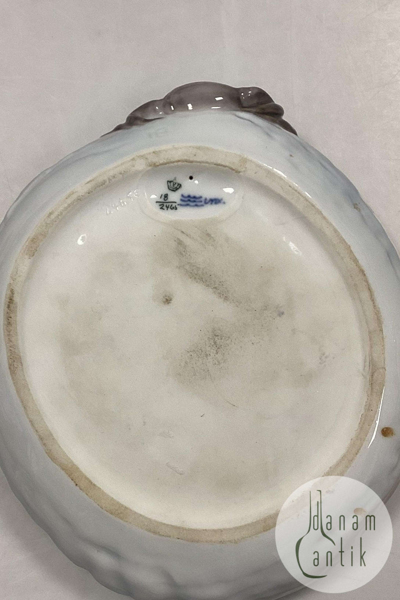 Royal Copenhagen Art Nouveau Skål med Krabbe No. 2465