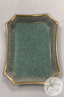 Royal Copenhagen Octagonal Craquelé Bowl