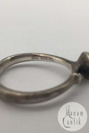 Ole Lynggaard Sterling Sølv Lotus Ring (Lapis Lazuli)