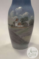 Bing og Grøndahl Art Nouveau Vase No 547 - 5243 med Kirke
