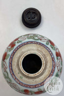 Orientalsk Vase Kina Wucai / Kangxi periode ?