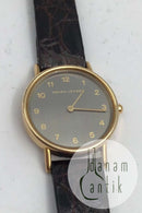 Georg Jensen Forgyldt Quartz Armbåndsur No. 350 Jørgen Møller