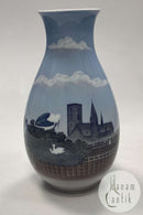 Bing og Grøndahl Art Nouveau Vase - Ribe Domkirke No. 1302/6368