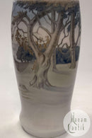 Bing og Grøndahl Art Nouveau Vase - Eremitageslottet  No. 6094/95