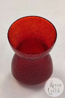 Rødt Hyacintglas Holmegaard / Kastrup / Fyens Glasværk