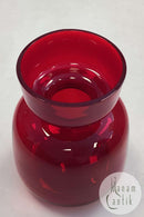 Red Hyacinth glass Holmegaard / Kastrup / Fyens Glasværk