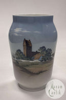 Royal Copenhagen Art Nouveau Vase - Landsbykirke No. 2843A/108