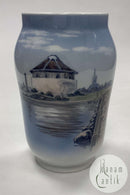 Royal Copenhagen Art Nouveau Vase - Krudttårnet i Frederikshavn No. 2858/108