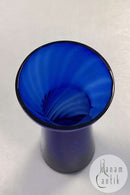Cobalt blue Hyacinth Vase Holmegaard / Kastrup / Fyens Glasværk