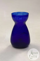 Koboltblåt Hyacintglas Holmegaard / Kastrup