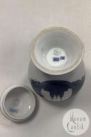 Royal Copenhagen Vase med låg 8.April 1818-1918