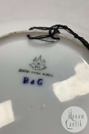 Bing og Grøndahl Art Nouveau Vægtallerken 1900 Den er god som Glutten fylder