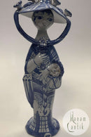 Bjørn Wiinblad Figur fra De fire Årstider, Efterår M22. Signeret i 1972