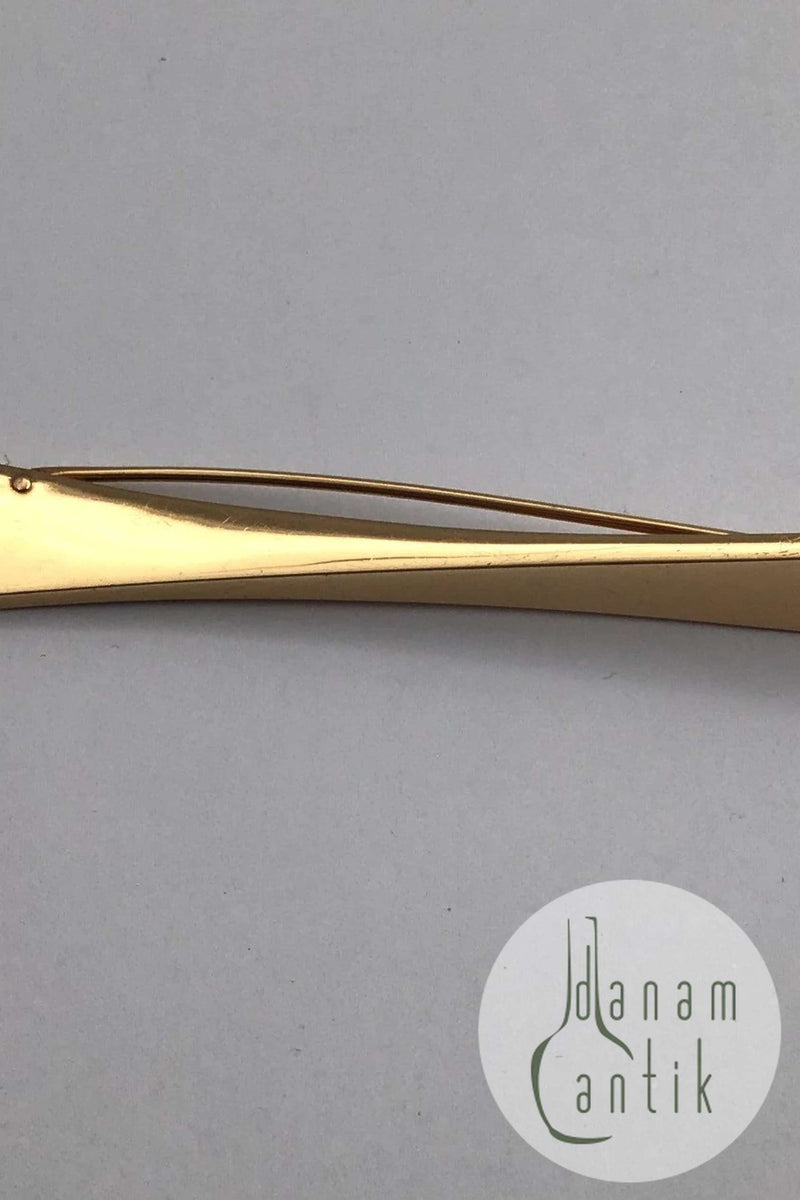 Anton Michelsen 18K Guld Broche Eigil Jensen