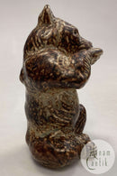 Royal Copenhagen Stentøjsfigur af Siddende Bjørn No. 21675