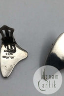 Hans Hansen Sterling Sølv Øreringe (Clips) (No. 429) Bent Gabrielsen