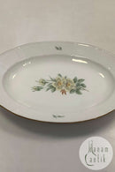 Bing og Grøndahl Klitrose Ovalt Fad No 16