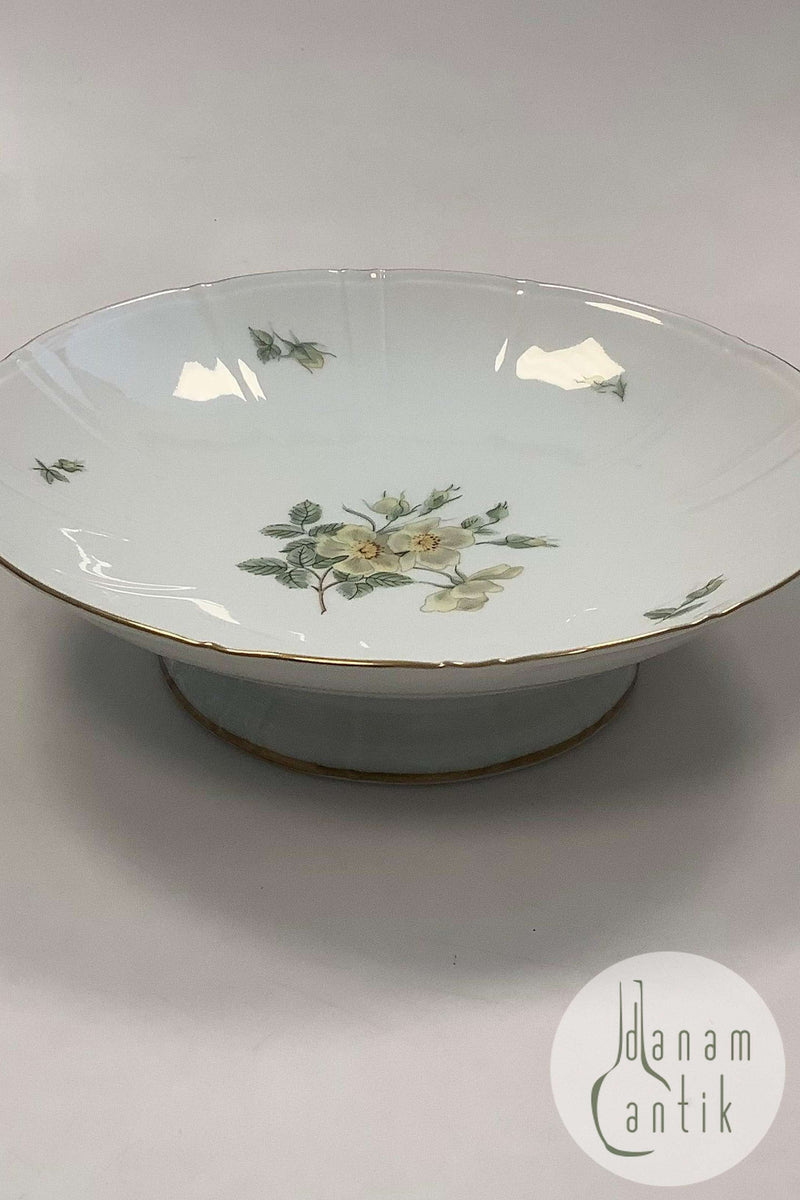 Bing og Grøndahl Klitrose Kagefad på Fod No 205