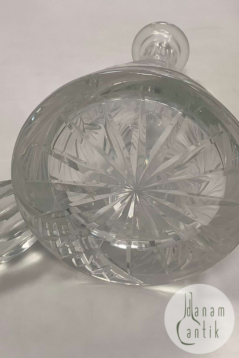 Dansk / Holmegaard Glas Karaffel Konisk form