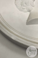 Royal Copenhagen Bisquit Plate with motif by Thorvaldsen