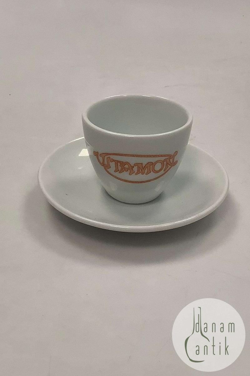 Bing og Grøndahl Reklame Mokka Kop for Vitamon No 3021