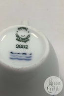 Royal Copenhagen Hotel Espresso stel Kop med Logo IG uden underkop No 9602