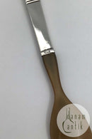Georg Jensen Sterling Silver Relief Salad Fork No. 342B (Horn)