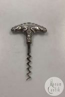 Beautiful Danish Corkscrew in Silverplate
