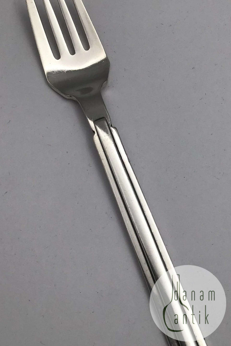 Hans Hansen Arvesølv No. 18 Sterling Sølv Salatgaffel