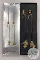 Georg Jensen Christmas Collectibles Candle Holder - Angel and Virgin Mary with Jesus 2012