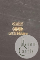 Moderne Sølvplet skål med hank fra Cohr Atla