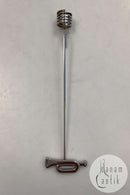 Georg Jensen Golden Christmas Lyseholder - Trompet 1991 / Palladium