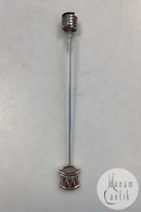 Georg Jensen Golden Christmas Lyseholder - Tromme 1992 / Palladium